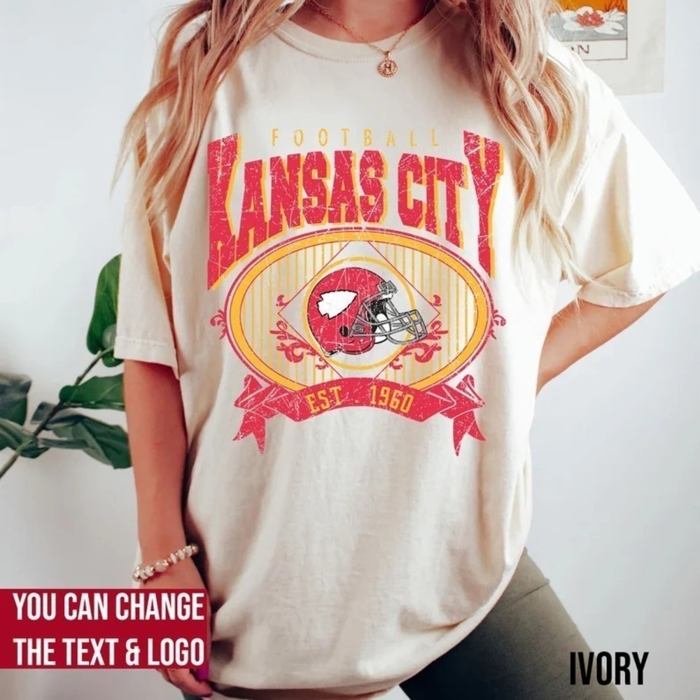 Kansas City Football Shirt Kansas City Football Gift